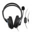 3.5Mm Wired Gaming Over Ear Headset Black Headphones Carousel 1
