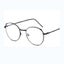 Anti Blue Light Ray Glasses Cat Ear Metal Frame Men Women Black Carousel 1