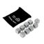 Hod Health & Home Whisky Stones Marble Granite 9 Pcs Set With Pouch Reusable Ice Carousel 8