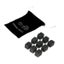 Hod Health & Home Whisky Stones Marble Granite 9 Pcs Set With Pouch Reusable Ice Carousel 1