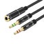 Audio Video Cables 3.5Mm Headphone Microphone Splitter Adapter Cables & Adapter Carousel 1