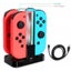 Hod Health And Home 4 In 1 Led Charging Dock Station For Nintendo Switch Joy Con Carousel 1