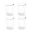 4 Pieces Laundray Wash Bags Transparent Laundry Bags Carousel 1