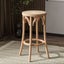 Bar Stools Wooden Stool Counter Chair Kitchen Barstools Rattan Seat Carousel 8