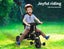 Bopeep Kids Tricycle Ride On Trike Toddler Balance Bike Prams Stroller Black Carousel 3