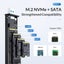ORICO 10Gbps Dual Protocols SSD Drive Enclosure Carousel 4