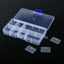 NEW Plastic 10 Slots Adjustable Jewelry Storage Box Case Craft Organizer Bead Carousel 1