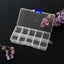 NEW Plastic 10 Slots Adjustable Jewelry Storage Box Case Craft Organizer Bead Carousel 3