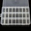 NEW 24 Grid Plastic Box Jewelry Bead Storage Container Craft Organizer Carousel 1