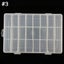NEW 24 Grid Plastic Box Jewelry Bead Storage Container Craft Organizer Carousel 3