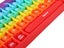 2 X Rainbow Purple Push Pop Keyboard Fidget Toy Bubble Push Pop Stress Reliever Carousel 3