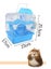 Mouse rat cage Pet Hamster Cage Carousel 5