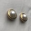 Vintage Pearl Costume Clip On Earrings Carousel 11