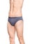 Rio 7 Pack Bulk Mens Cotton Plain Hipster Briefs Undies Underwear Grey Black ... Carousel 6