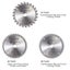 3 Pack 165mm 24T 40T 48T 20mm Bore TCT Circular Saw Blade Disc for Dewalt Bosch Carousel 3