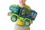 Toy Dinosaur Truck Transport Car with 15 Dino Figures Dinosaur Play Set for Boys Carousel 6
