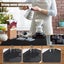 Diatomite Coffee Mat Hide Stain Rubber Backed Dish Drying Mats Anti-Slip Black Carousel 4