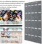 Sunglasses Organizer Felt Storage Pockets 80x40cm Hanging Sunglasses Holder 25 Carousel 3