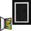 Kids Art Frame Wood A4 Sized Child 3D Picture Display Frame with Fixed Strap F Carousel 1