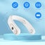 Portable Neck Fan Digital Display Mini Foldable Bladeless Personal Fan 2400mAh Carousel 6