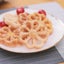 4Pack Metal Waffle Mould Set with Wooden Handle Durable Swedish Rosette Cookie Carousel 5