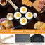 Egg Frying Pan Non Stick 4 Hole Egg Burger Cooker Omelet Pan Multi Pancake Pan Carousel 4