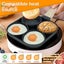 Egg Frying Pan Non Stick 4 Hole Egg Burger Cooker Omelet Pan Multi Pancake Pan Carousel 5