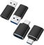 2Pack USB C to USB Adapter + 2Pack USB to USB C Adapter High-Speed Data Transf Carousel 1