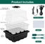 Seedling Trays Plant Growing Box Mini Propagator Greenhouse 2042501 Carousel 3