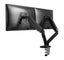 BRATECK Elegant Dual 17"-32" Counter Balance Monitor Desk Mount. Max Load up to Carousel 6