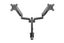 BRATECK 17"-32" Pole-Mounted Gas Spring Dual Monitor Desk Mount Bracket with Det Carousel 3