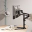 BRATECK 17"-32" Dual Arm Premium Articulating Monitor Stand. Arm Extension 447m Carousel 6