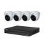DAHUA 8-Channel IP Surveillance Kit Includes 4-Port 4K PoE NVR, 4TB HDD, 4x 6MP Carousel 1