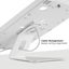 BRATECK Anti-Theft Countertop/Wall Mount Tablet Kiosk. For 9.7/10.2 iPad, 10.5 i Carousel 4