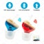 Digital Invisible Hearing Aid MiNi CIC Small Sound Voice Amplifier Enhancer L R Carousel 6