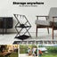 Levede Camping Shelves Portable Organiser Rack Holder Foldable BBQ Picnic Table Carousel 8