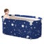 Foldable Bathtub Portable Bathtub Freestanding Japanese Soaking Bath Tub 140cm Carousel 8