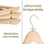 Clothes Hangers Wooden Clothes Hangers 12Pcs Carousel 2