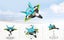 Remote Control RC Plane 2.4Ghz Foam Airplanes Helicopter Quadcopter for Kids Toy Carousel 7