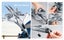 RC Plane 2.4GHz 4 Channel Remote Control Airplane Fighter Toys,Easy to Fly Chrit Carousel 7