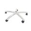 Chrome 5 Star Base With Black Castors 650Mm Dia Carousel 3