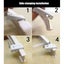 5M Flexible Bendable Curtain Straight Bay Rod Rail Track for Wall Ceiling Window Carousel 4
