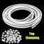 5M Flexible Bendable Curtain Straight Bay Rod Rail Track for Wall Ceiling Window Carousel 7