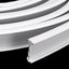 5M Flexible Bendable Curtain Straight Bay Rod Rail Track for Wall Ceiling Window Carousel 10