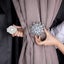2 Pcs Crystal Curtain Magnetic Tiebacks - Decorative Big Flower Clips Carousel 5