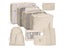 Set of 10Pcs Travel Storage Bag Luggage Clothes Shoes Organizer Bag Beige Carousel 1