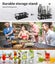 20pcs Cocktail Shaker Set Stainless Steel Bartender Kit Martini Strainer Maker Carousel 6