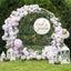 Wedding Party Round Hoop Arch Mesh Backdrop Stand Flowers Decoration Carousel 1