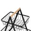 Boxsweden Black Wire 2 Tier Kitchen Bench Top Stand Storage Rack 27 x 18 x 29cm Carousel 4