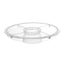 Lemon & Lime Crystal Plastic Multifunction Cake Display Stand With Lid 32x31cm Carousel 4